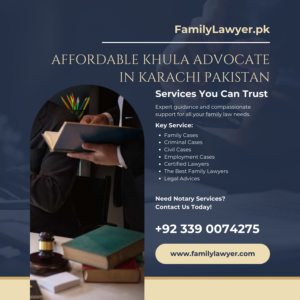 Affordable Khula Advocate in Karachi Pakistan